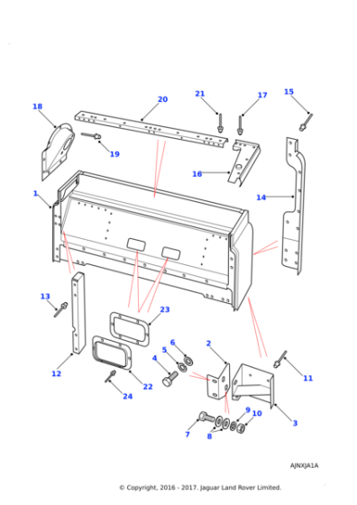 RU612373L - Land Rover Rivet