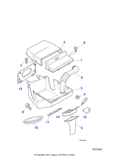 FN106041 - Jaguar Land Rover Nut - Flanged