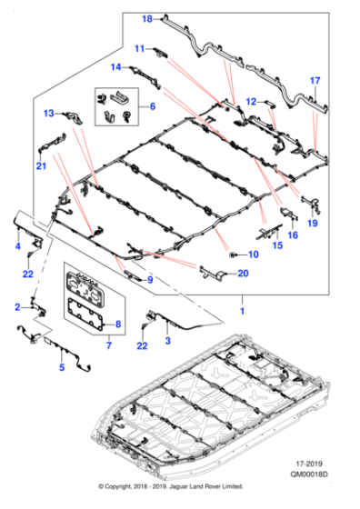 T4K9915 - Jaguar Wire clip