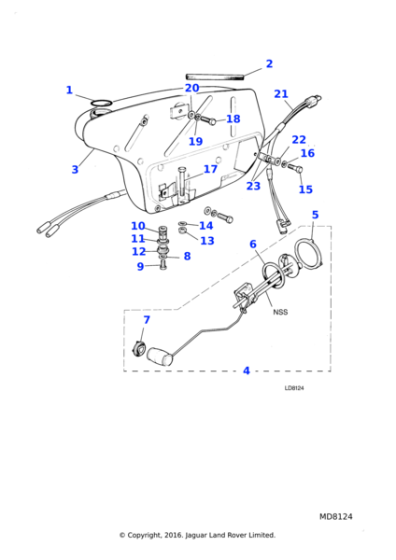 C26310 - Jaguar Drain plug washer