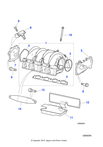 AJ87169 - Jaguar Screw