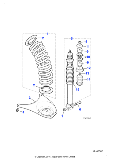 NY606041J - Jaguar Locking nut