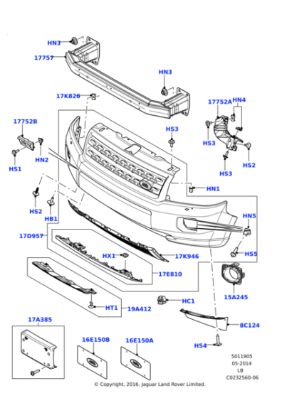 CYP100790 - Land Rover Screw-flanged head