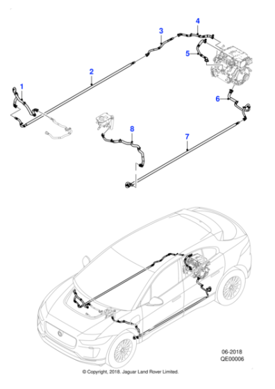 T4K9960 - Jaguar Hose