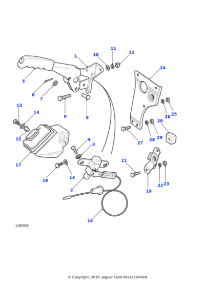 SE105201L - Land Rover Screw