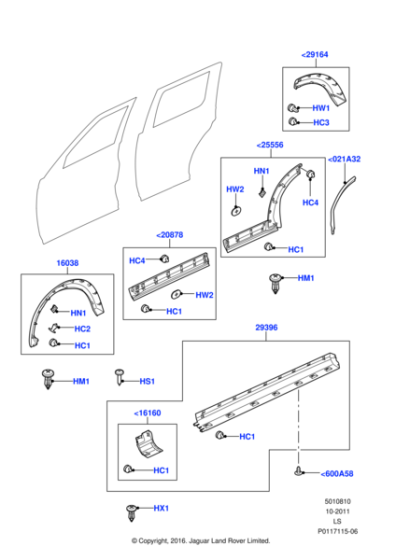 AWR3994 - Land Rover Scrivet