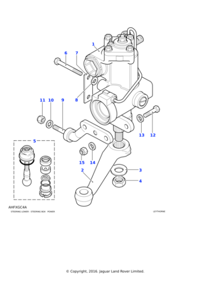 RBG000010 - Land Rover Joint-drag link ball