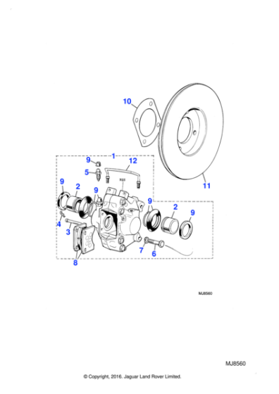 556508J - Jaguar Bleed screw
