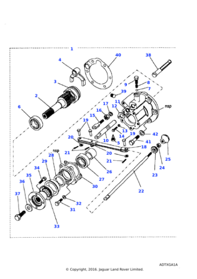 509045P - Land Rover Bolt