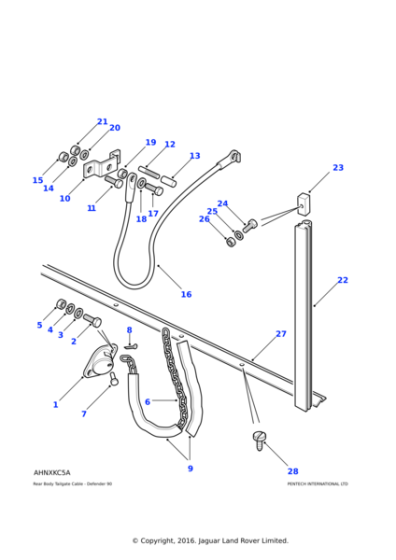 AFU1259 - Land Rover Washer