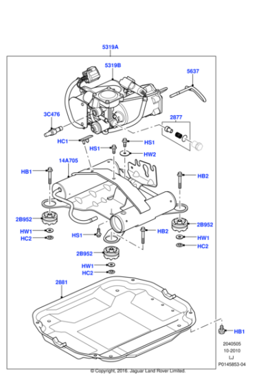 FB106081 - Jaguar Land Rover Bolt