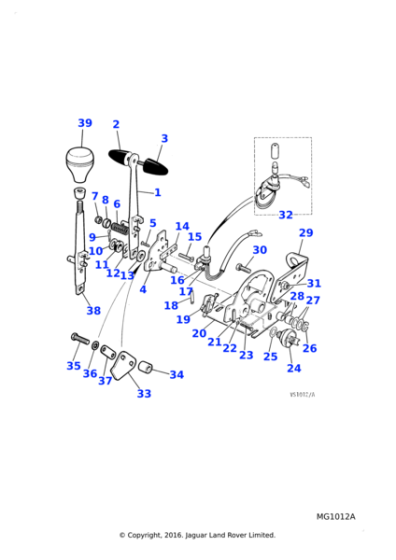C25997 - Jaguar Rubber damper