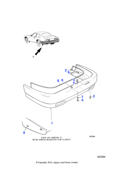 NY604041 - Jaguar Land Rover Locknut