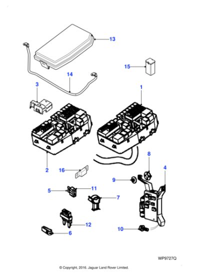 C2S45021 - Jaguar Bolt And Washer
