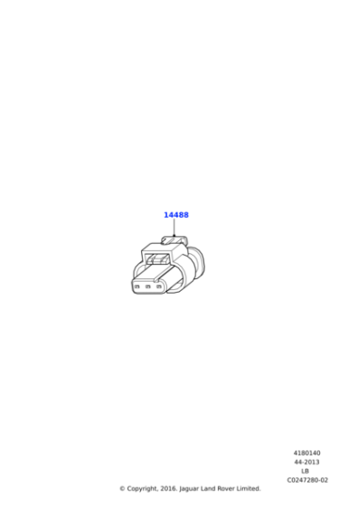 YPC910210 - Jaguar Land Rover Connector
