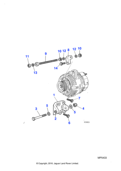 BH110241 - Jaguar Land Rover Bolt