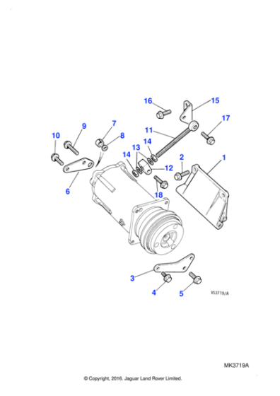 FG106X - Jaguar Lock washer