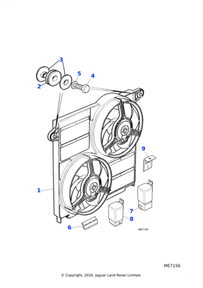 WA108057 - Jaguar Land Rover Washer