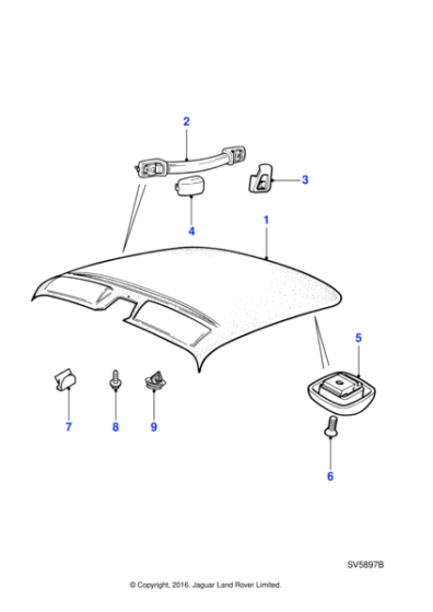 BRC3101 - Jaguar Land Rover Clip