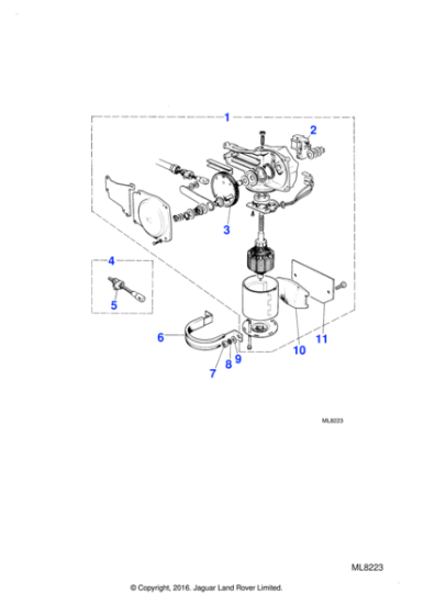 BD5416 - Jaguar Plain washer