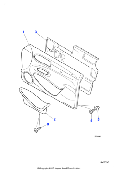 KTD300002 - Jaguar Casing clip