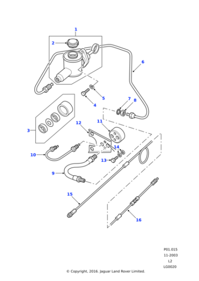 513123 - Land Rover Cap assembly-tank clutch