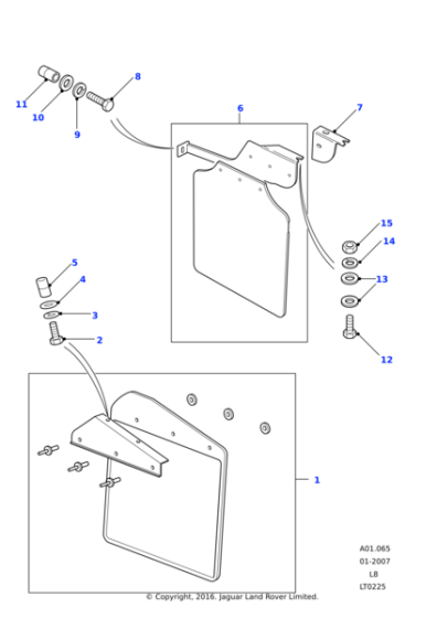 WL106002 - Land Rover Washer