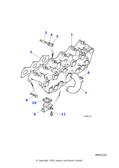 C22961 - Jaguar Copper washer