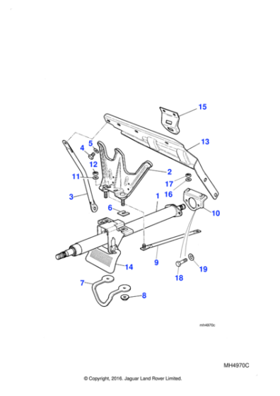 BCC8005 - Jaguar Paint clearing screw