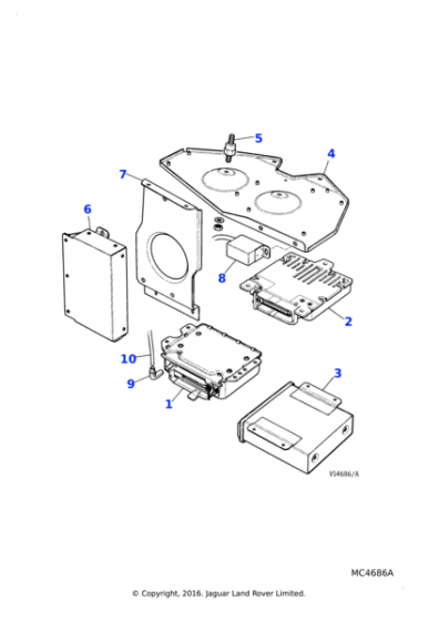 BD54134 - Jaguar Plain washer