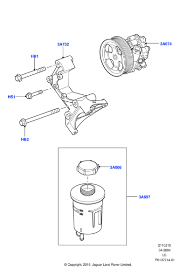 FB110186 - Land Rover Bolt