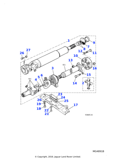 NZ606041J - Jaguar Locking nut