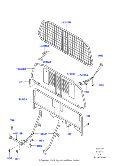 LR001080 - Land Rover Bolt