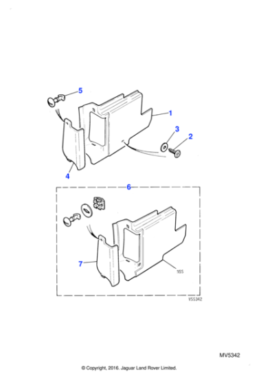 AK608081J - Jaguar Spire nut