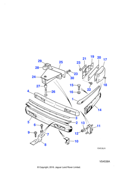 AA608031 - Jaguar Self tapping screw