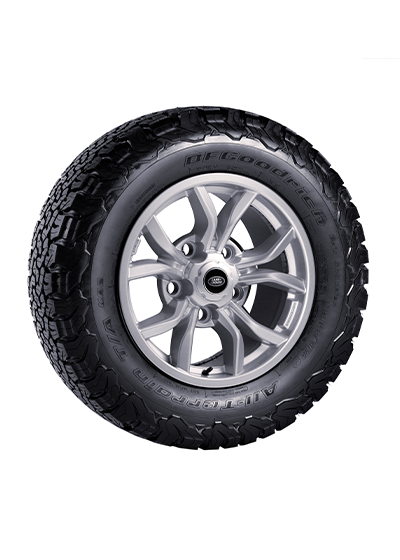 Bowler Defender 18" Alloy Wheel - Silver