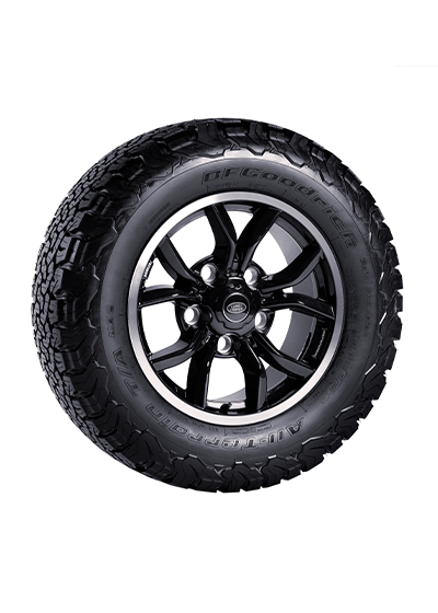 Bowler Defender 18" Alloy Wheel - Machined Edge